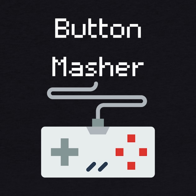 Button Masher Video Game by ProBitTees